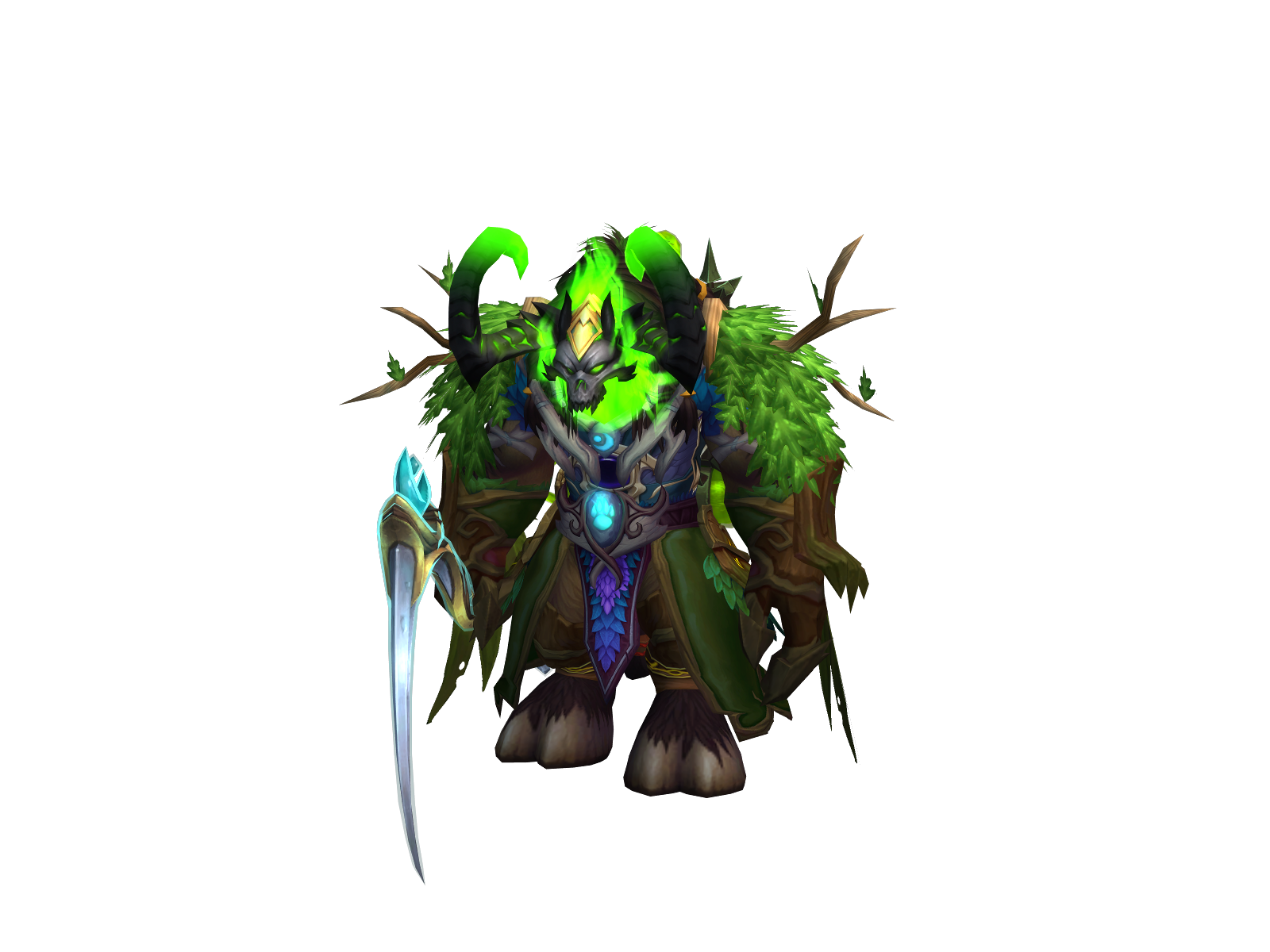 Getafixoxo 3D character render