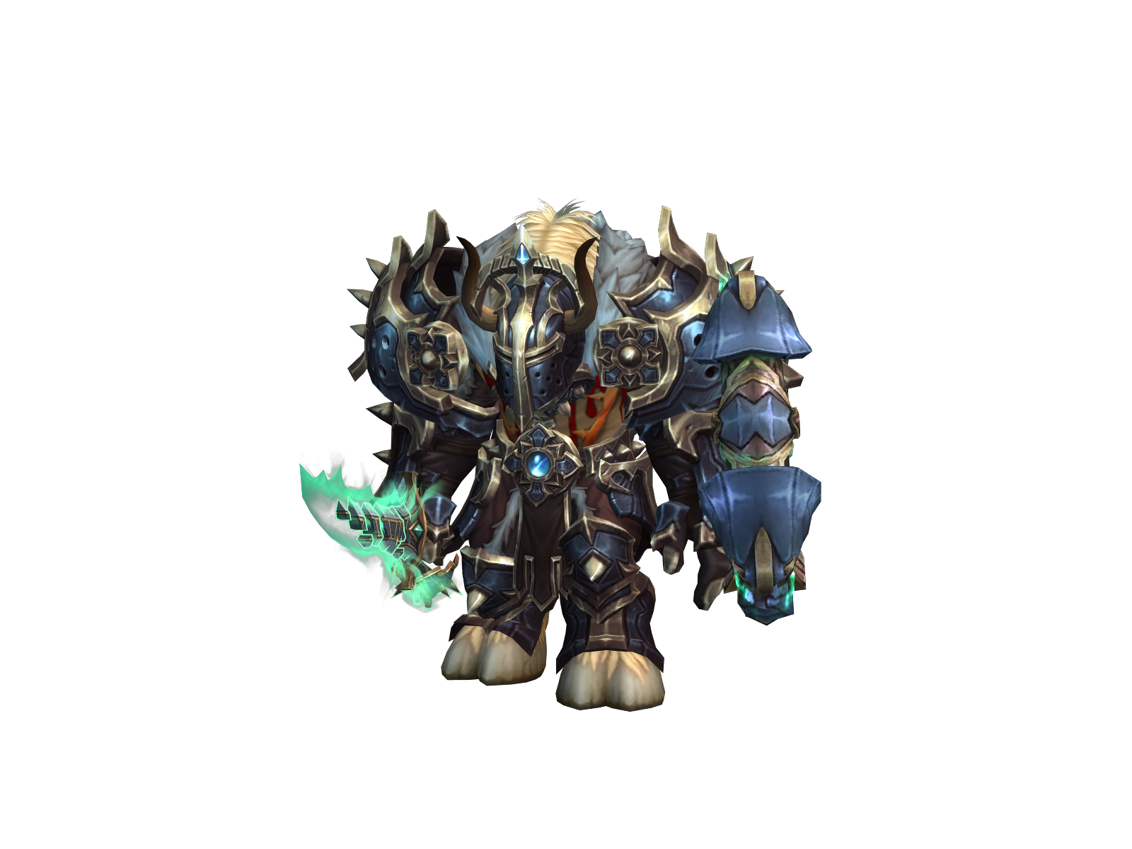 Asterios 3D character render