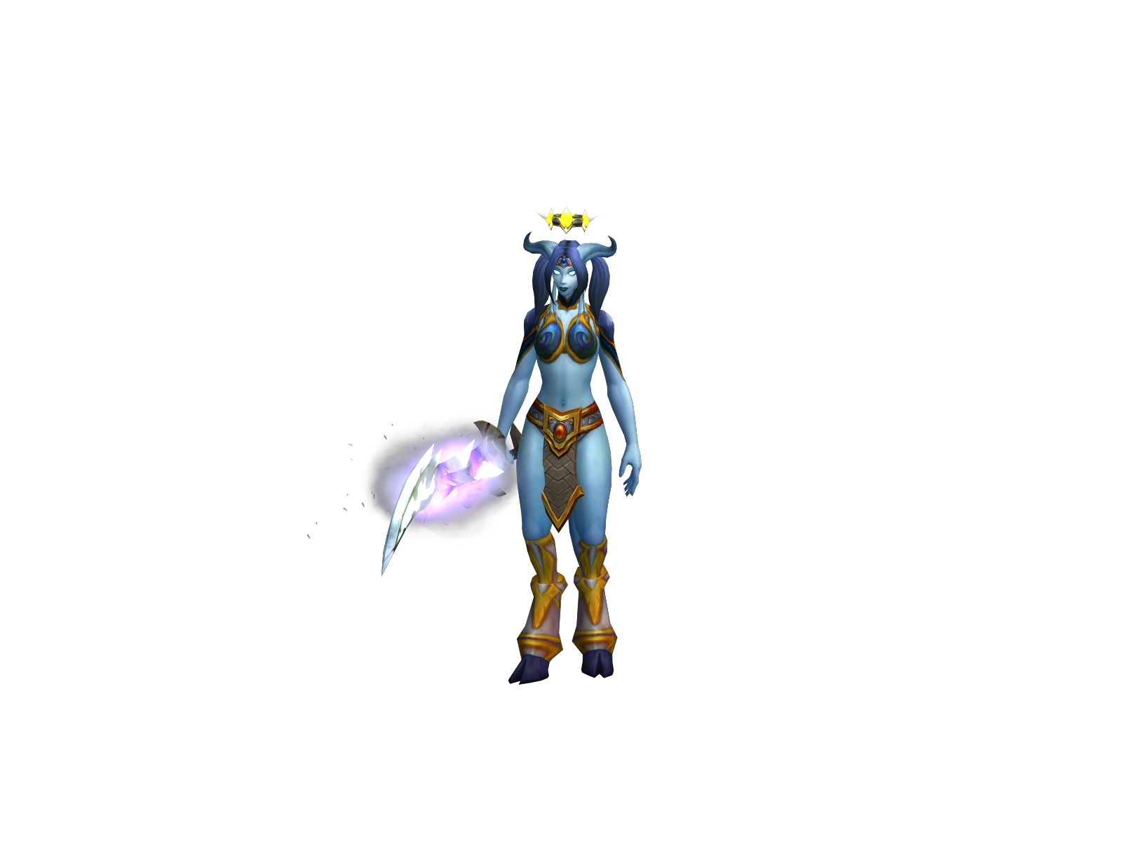 Bubbling 3D character render