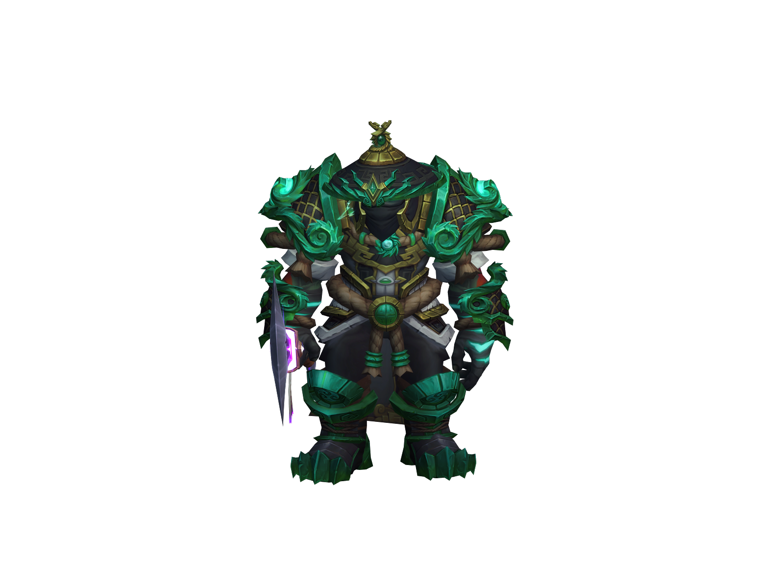 Burik 3D character render