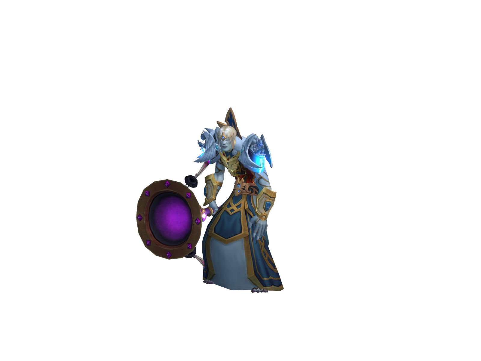 Quadstack 3D character render