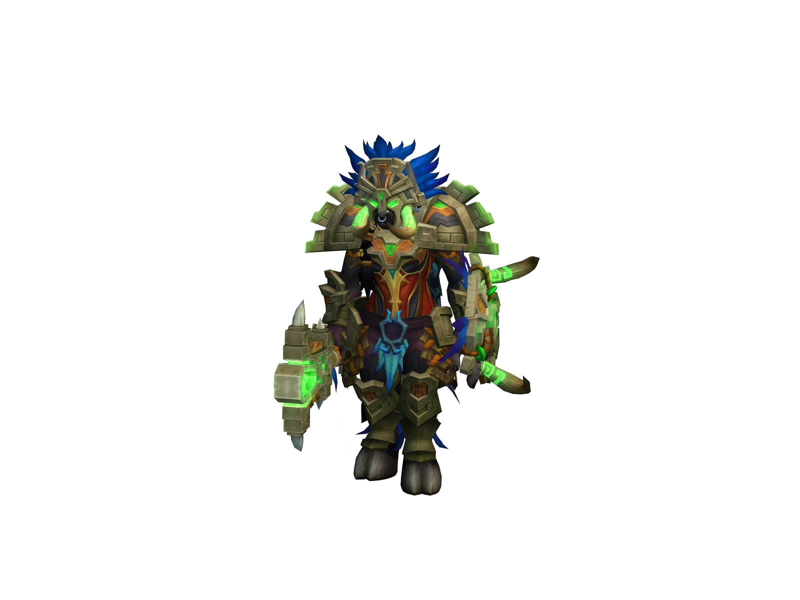 Collusive 3D character render