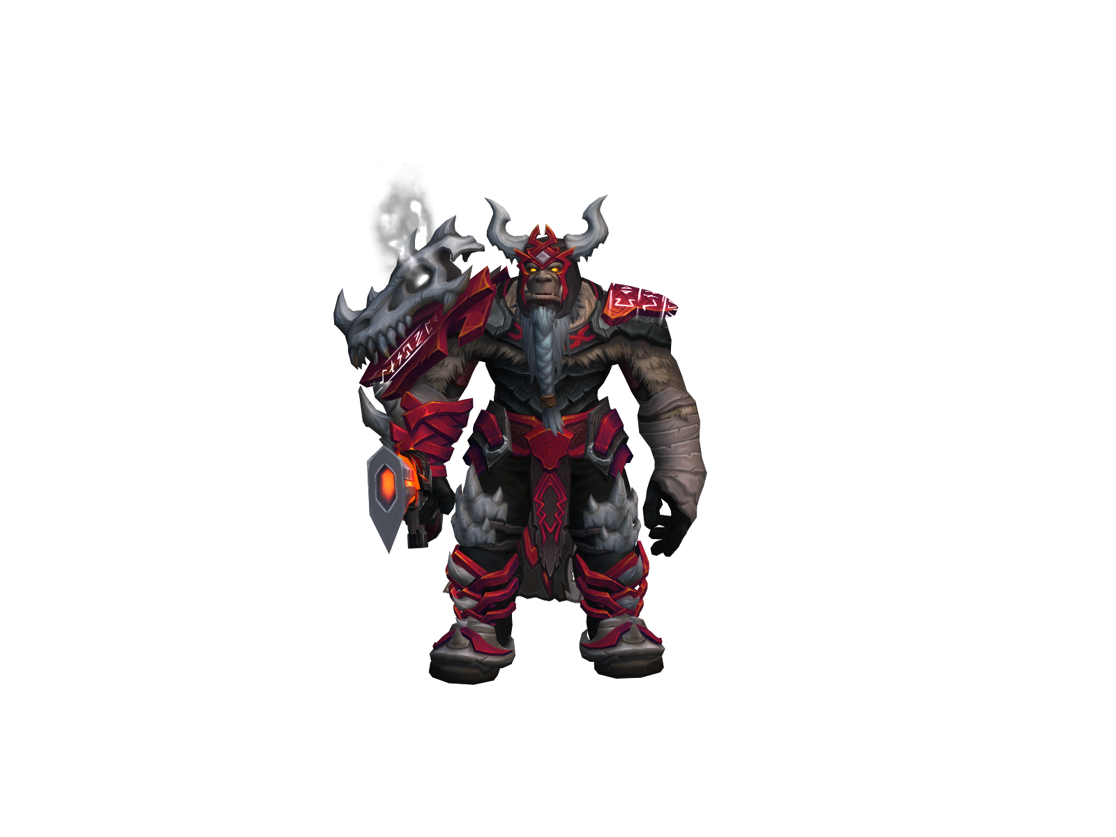 Hinferii 3D character render