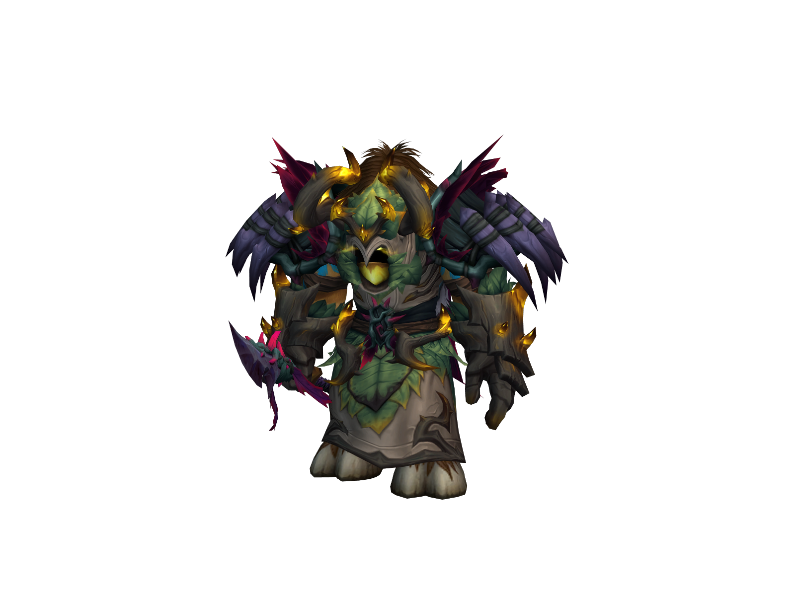 Horridan 3D character render