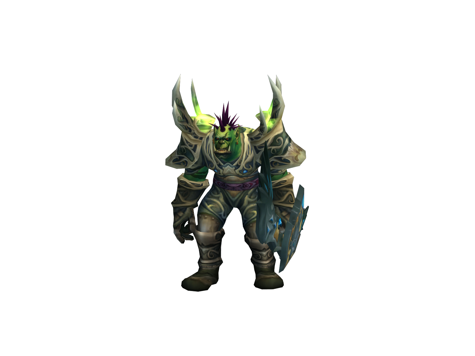Shhreek 3D character render