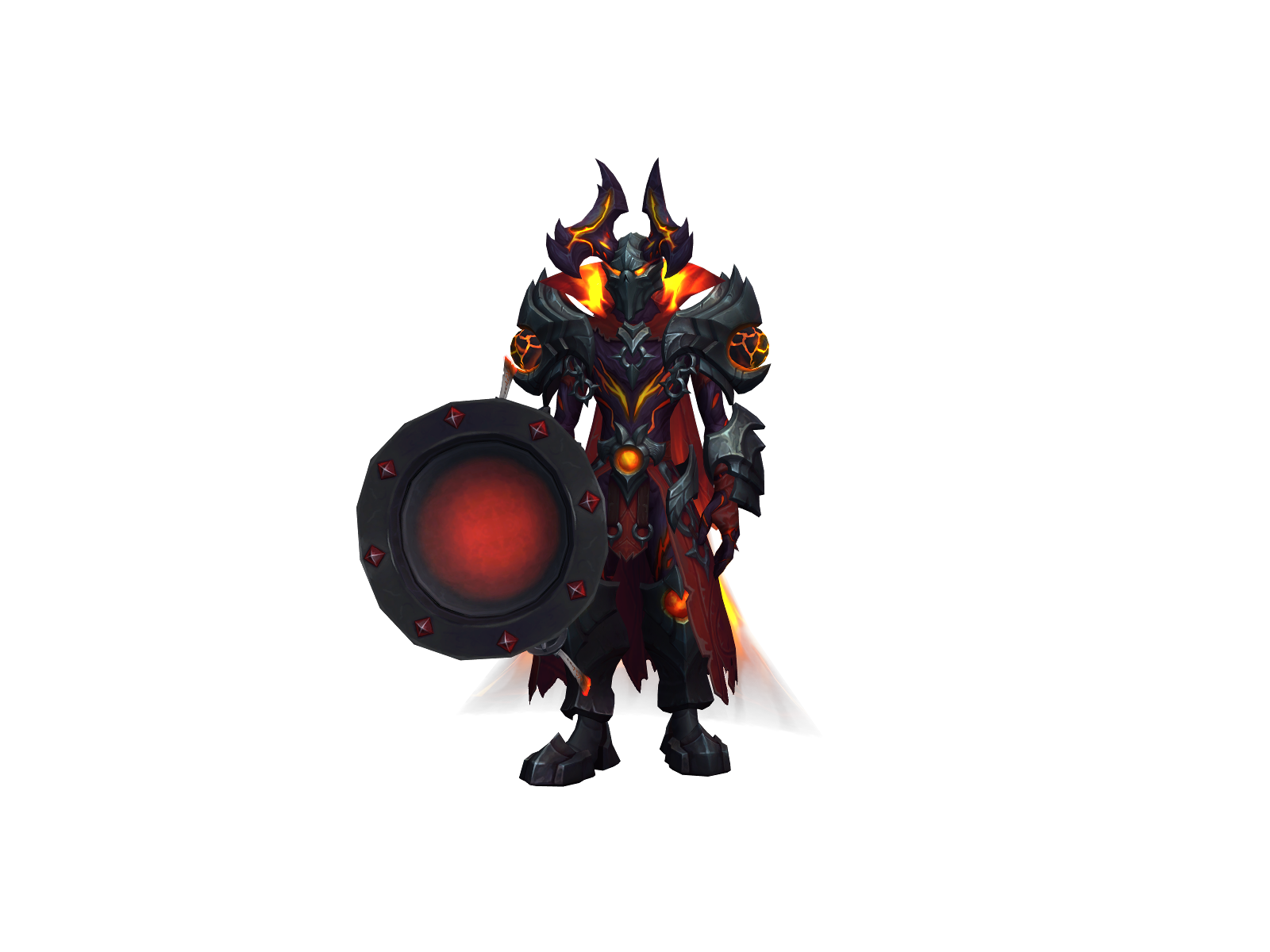 Pafflock 3D character render