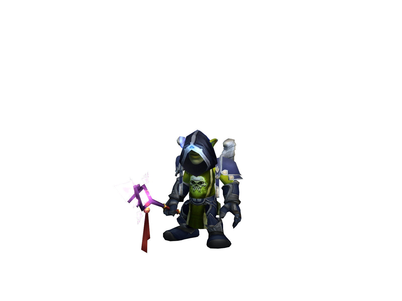 Shadowguru 3D character render