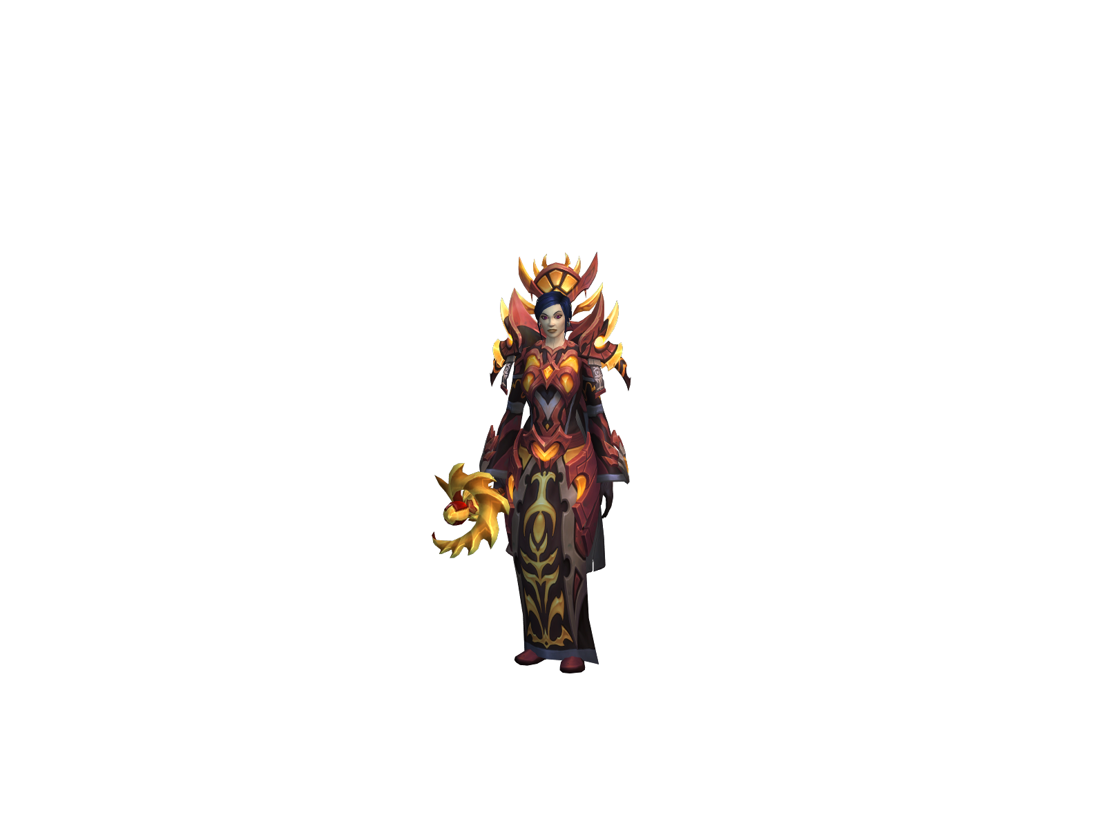 Nüada 3D character render