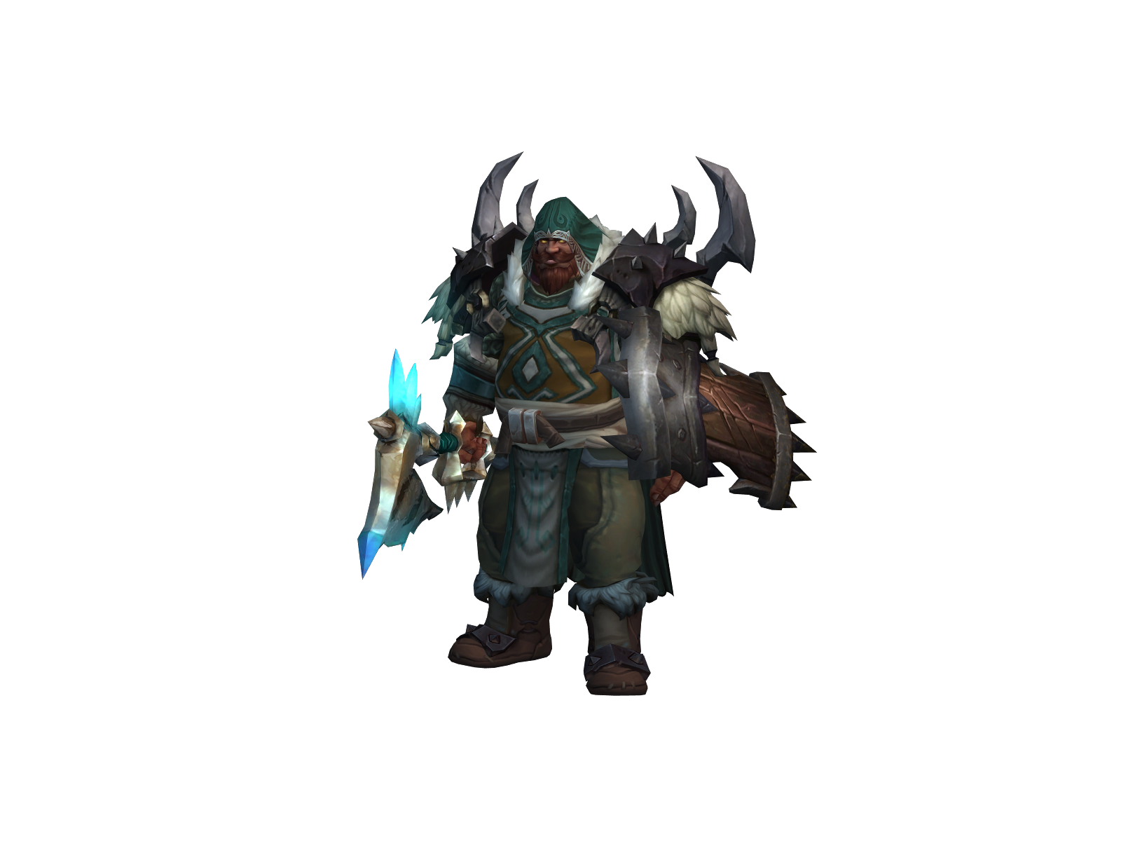 Unbound 3D character render
