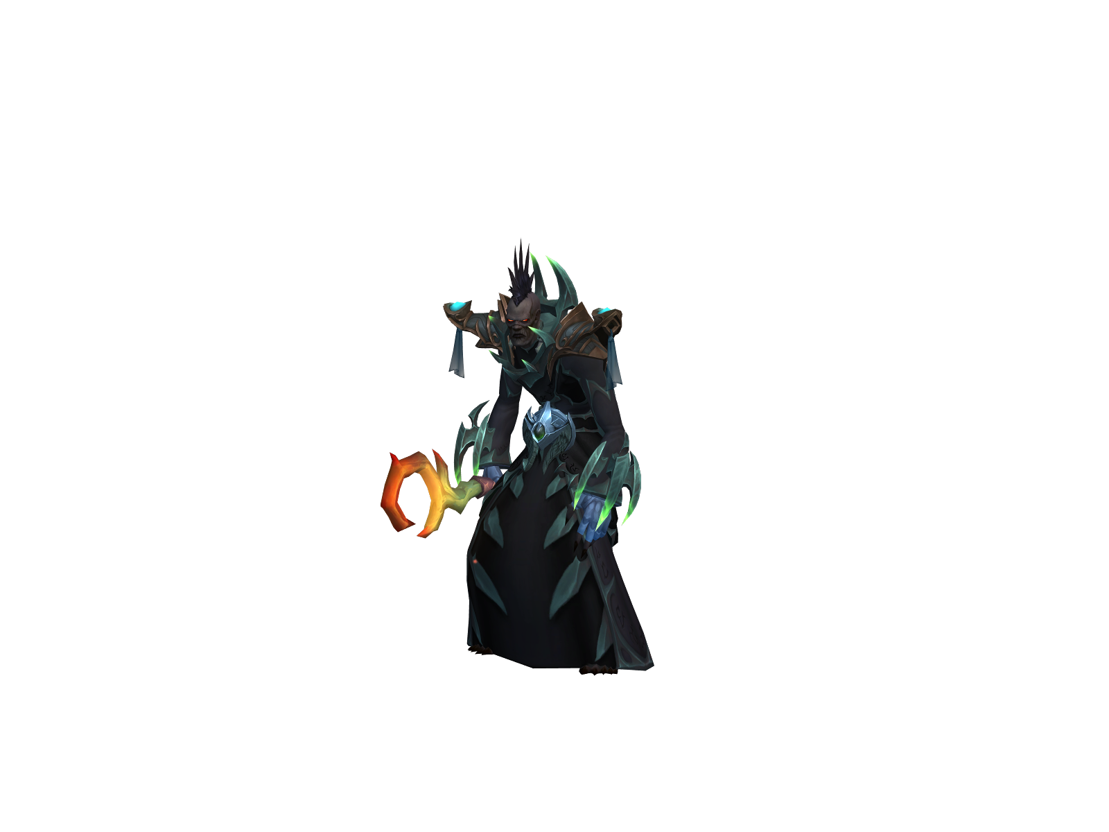 Shadowkilla 3D character render