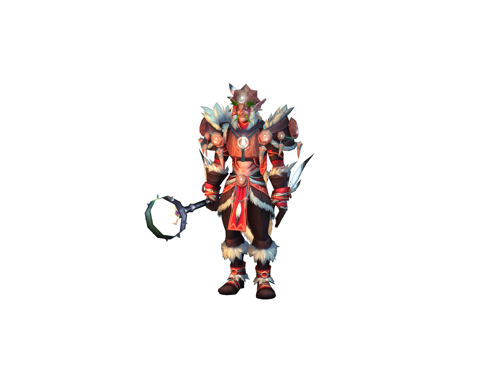 Bigdikhouse 3D character render