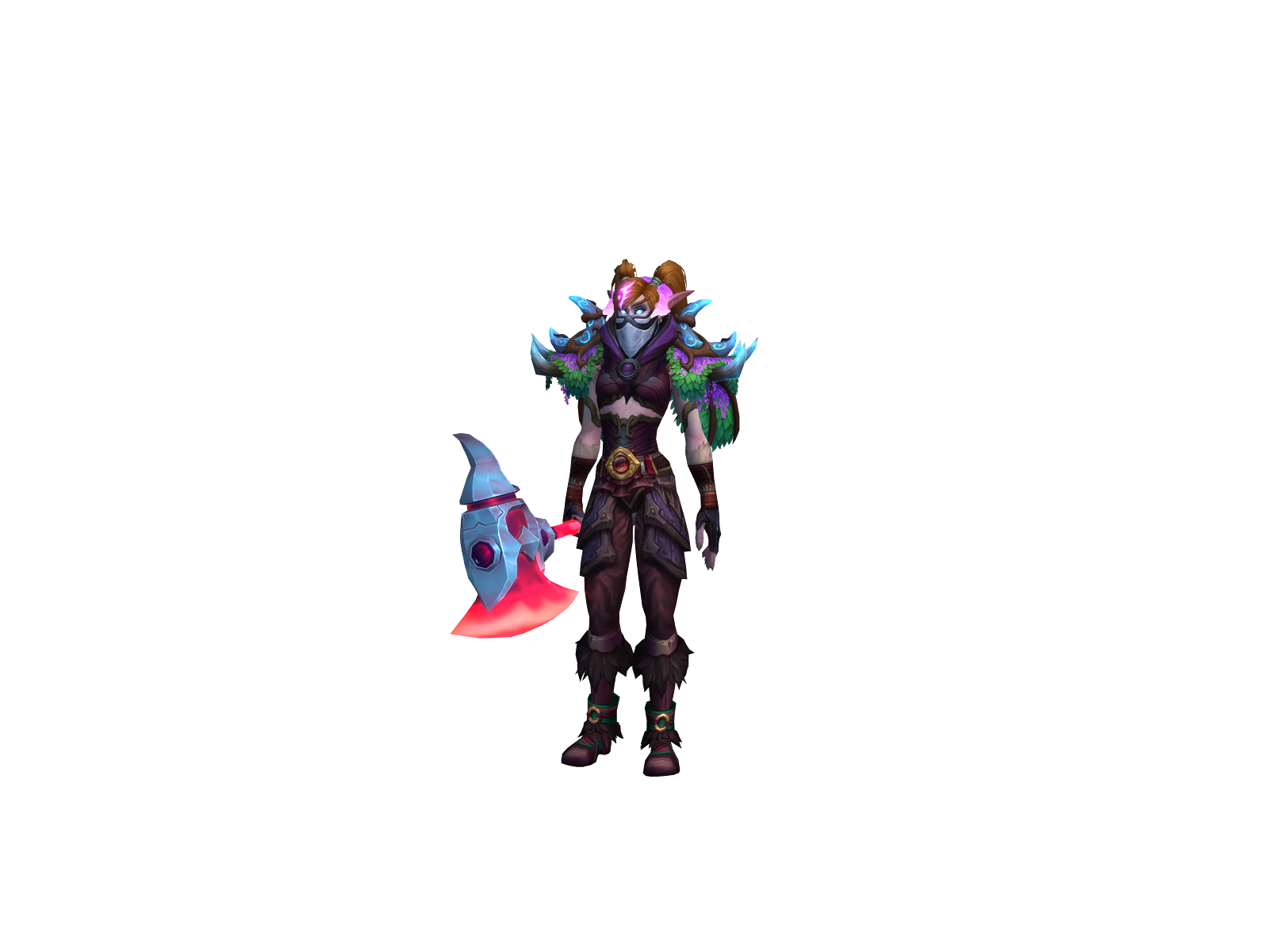Roon 3D character render