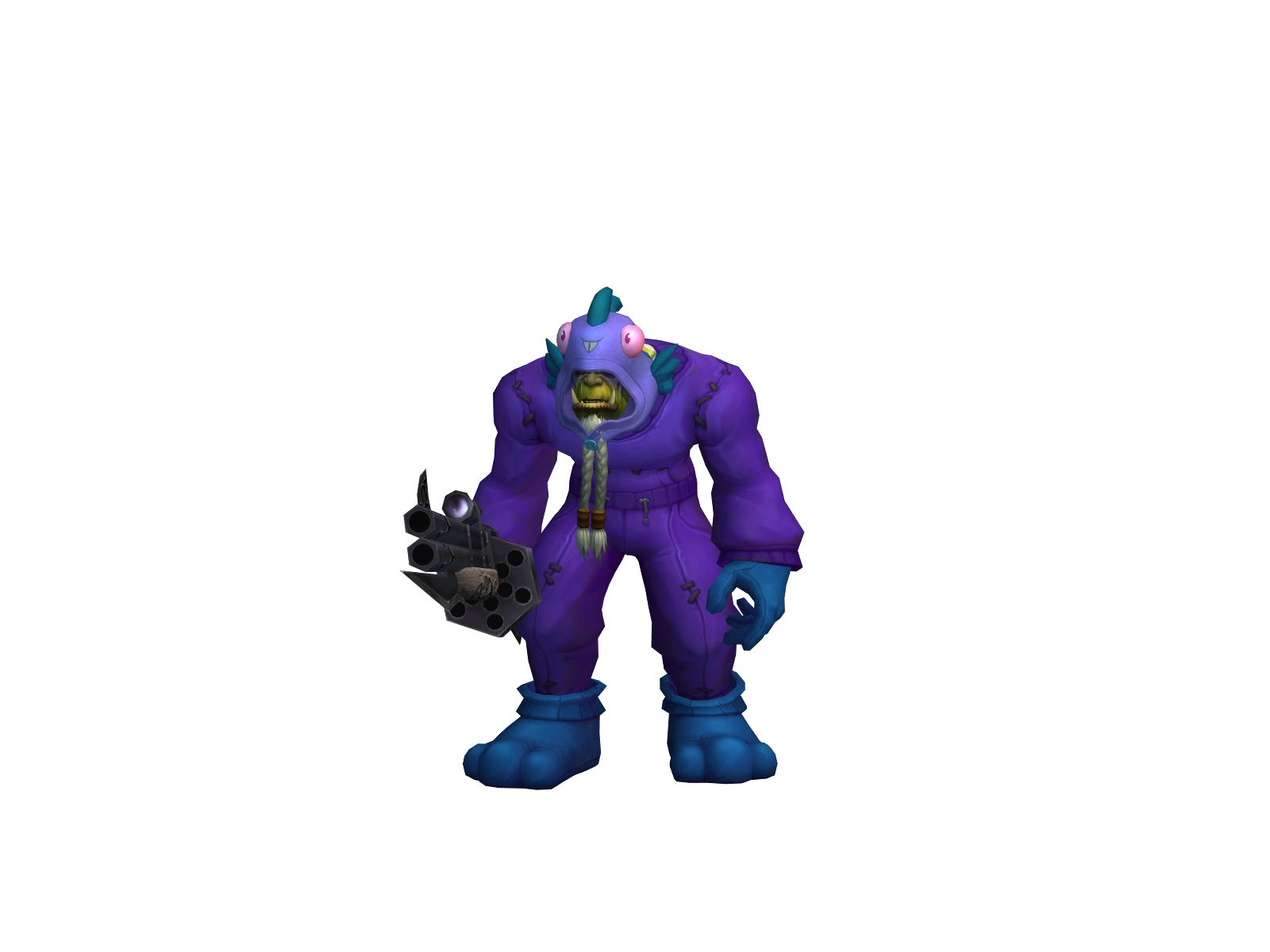 Cojack 3D character render