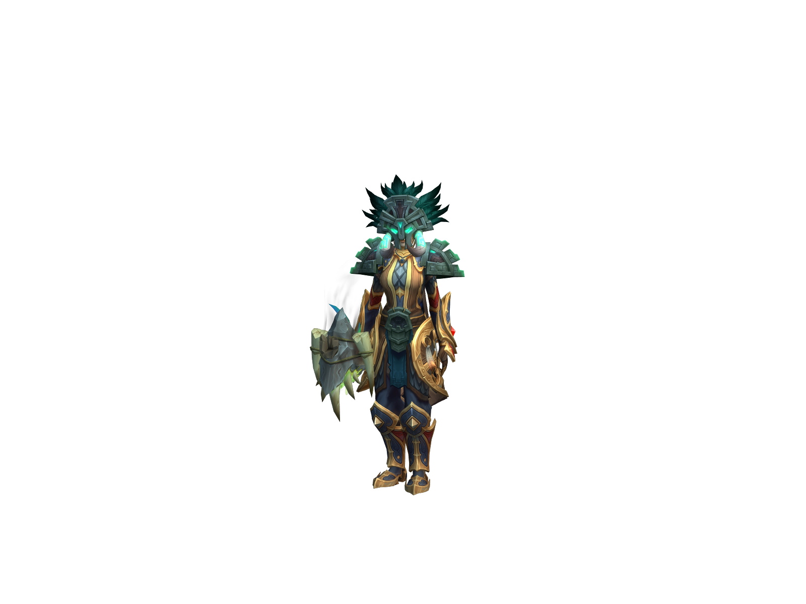 Shinseikishi 3D character render