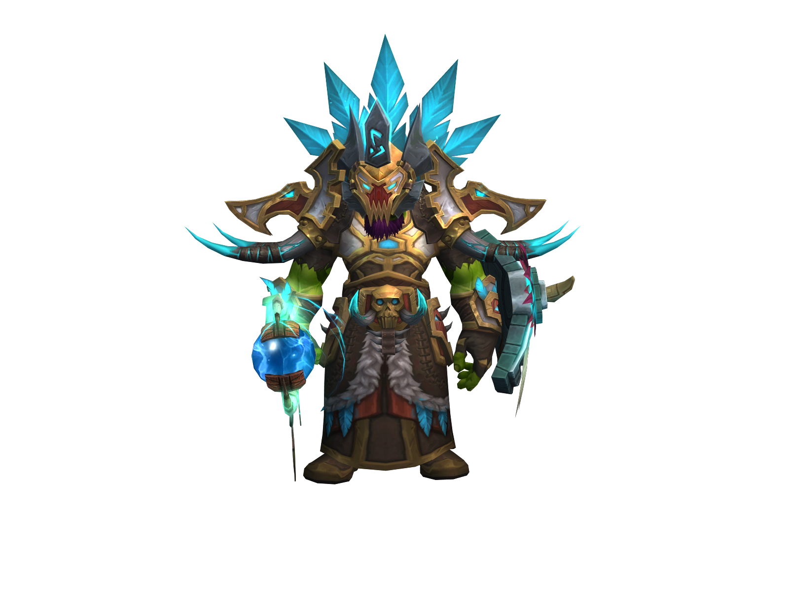 Figai 3D character render