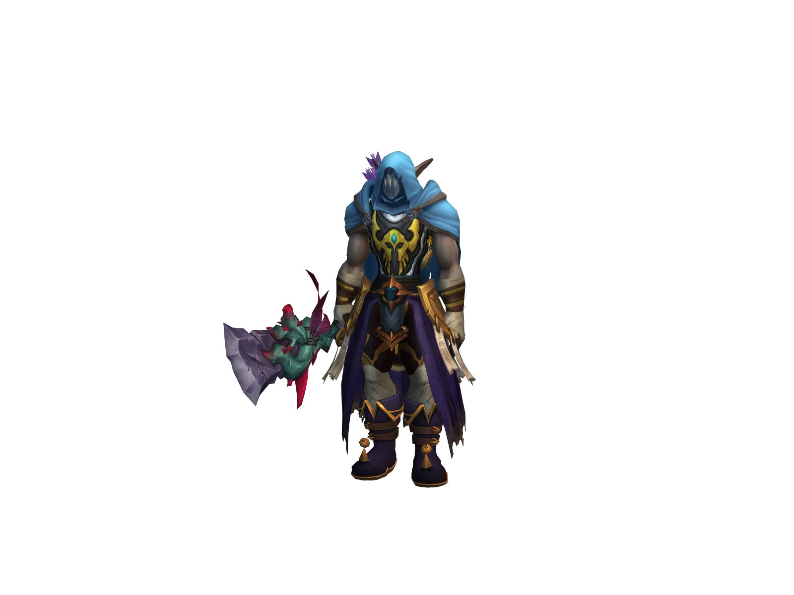 Xtgoku 3D character render