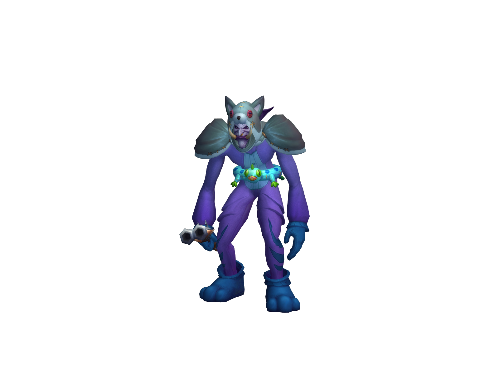 Itzpürple 3D character render