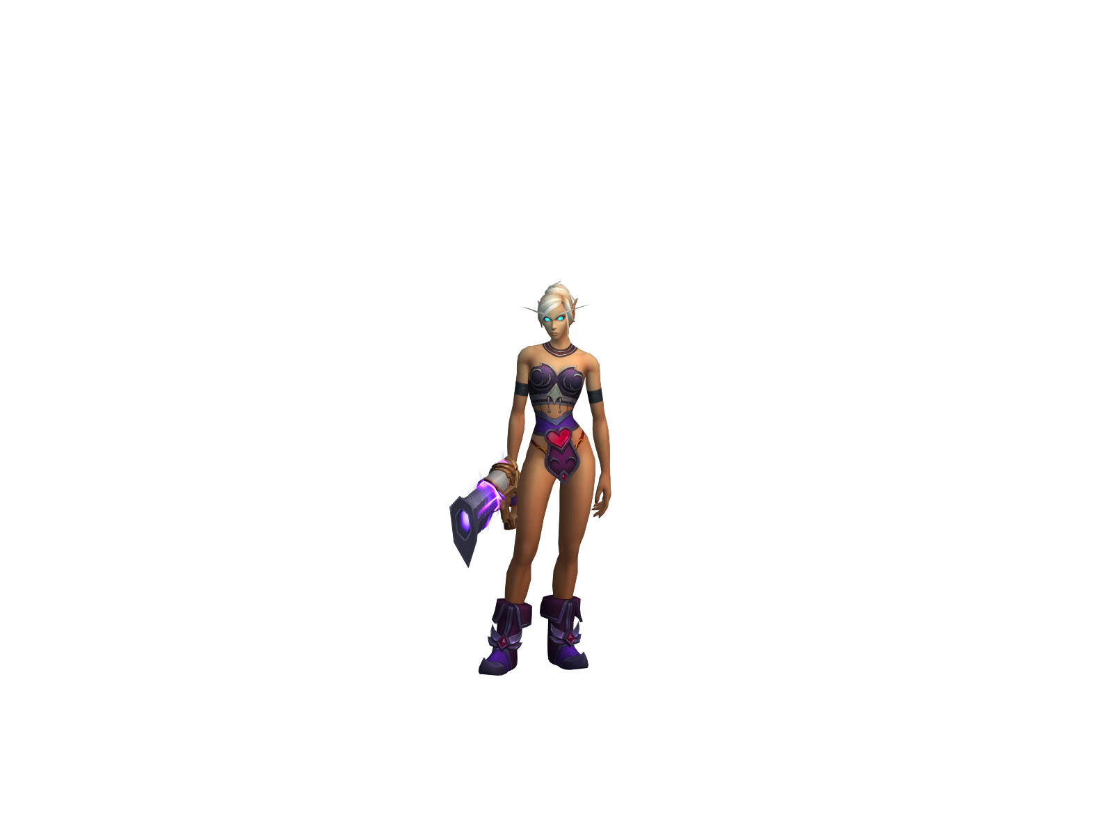 Animemilkers 3D character render