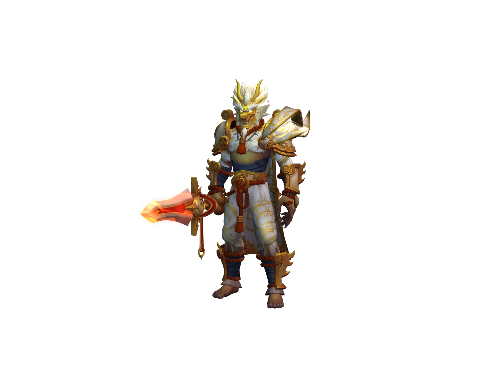 Randiel 3D character render