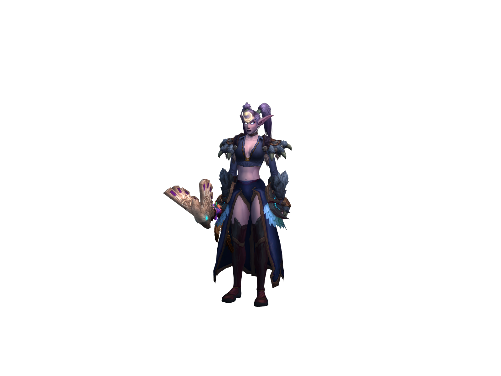 Keelifdruid 3D character render