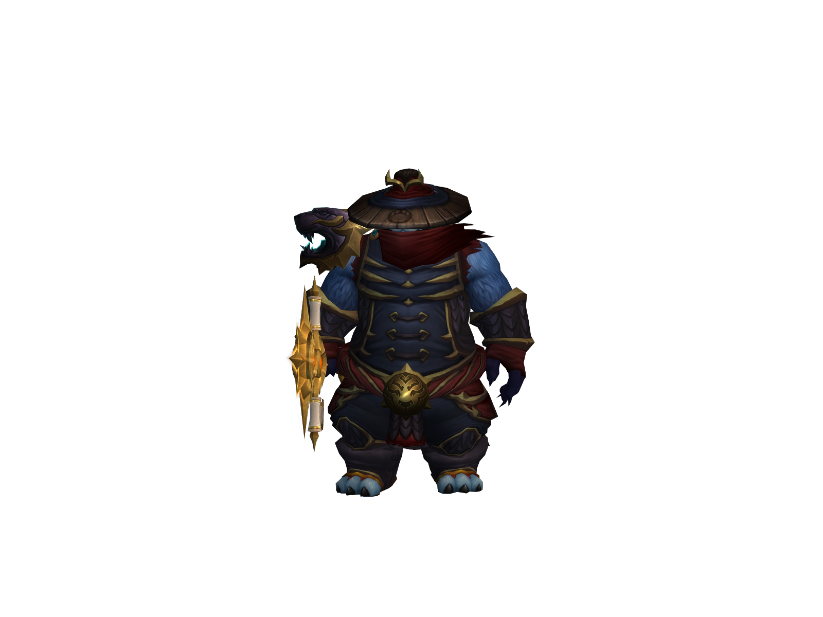 Reverendpraz 3D character render