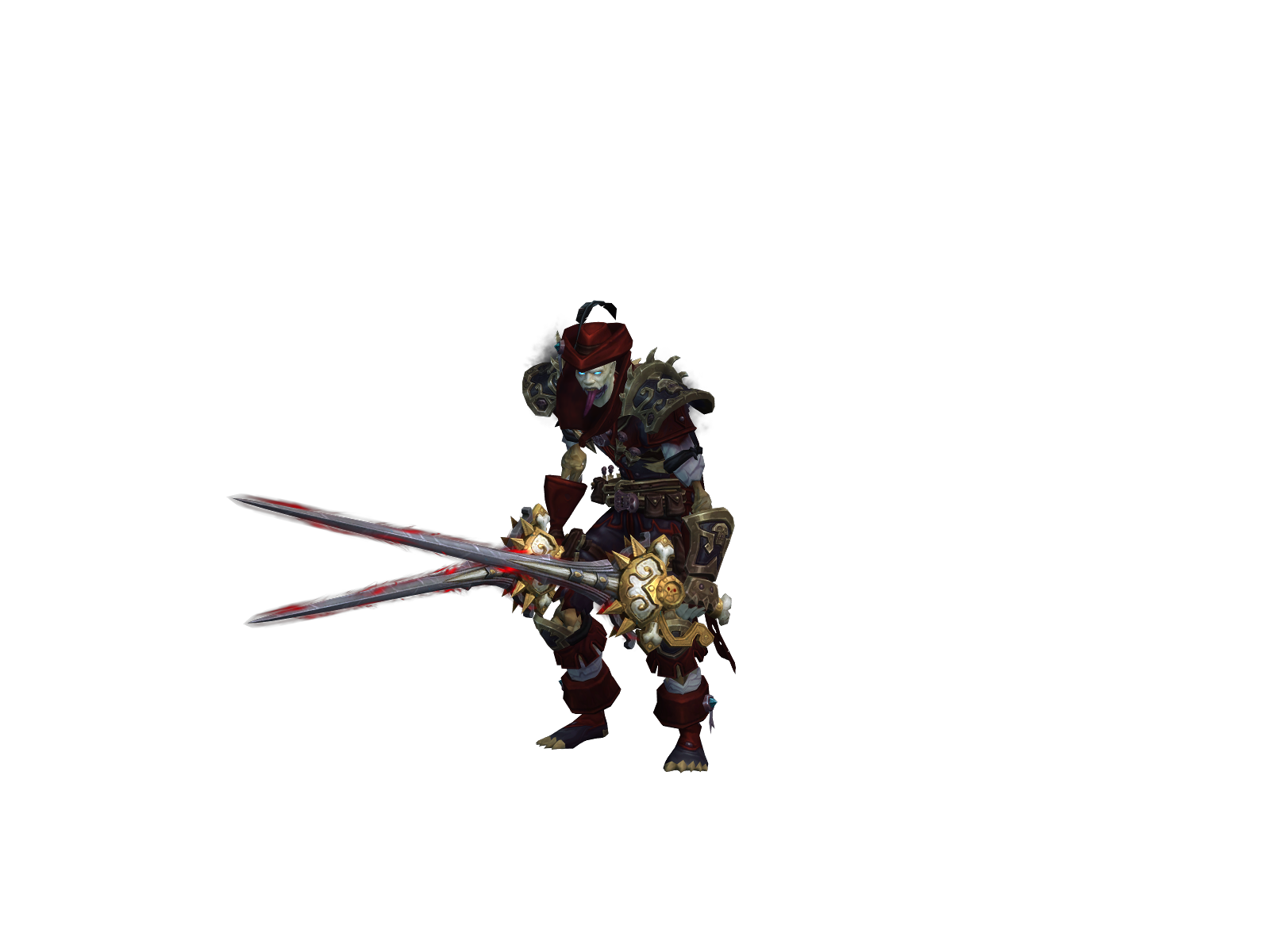 Plums 3D character render