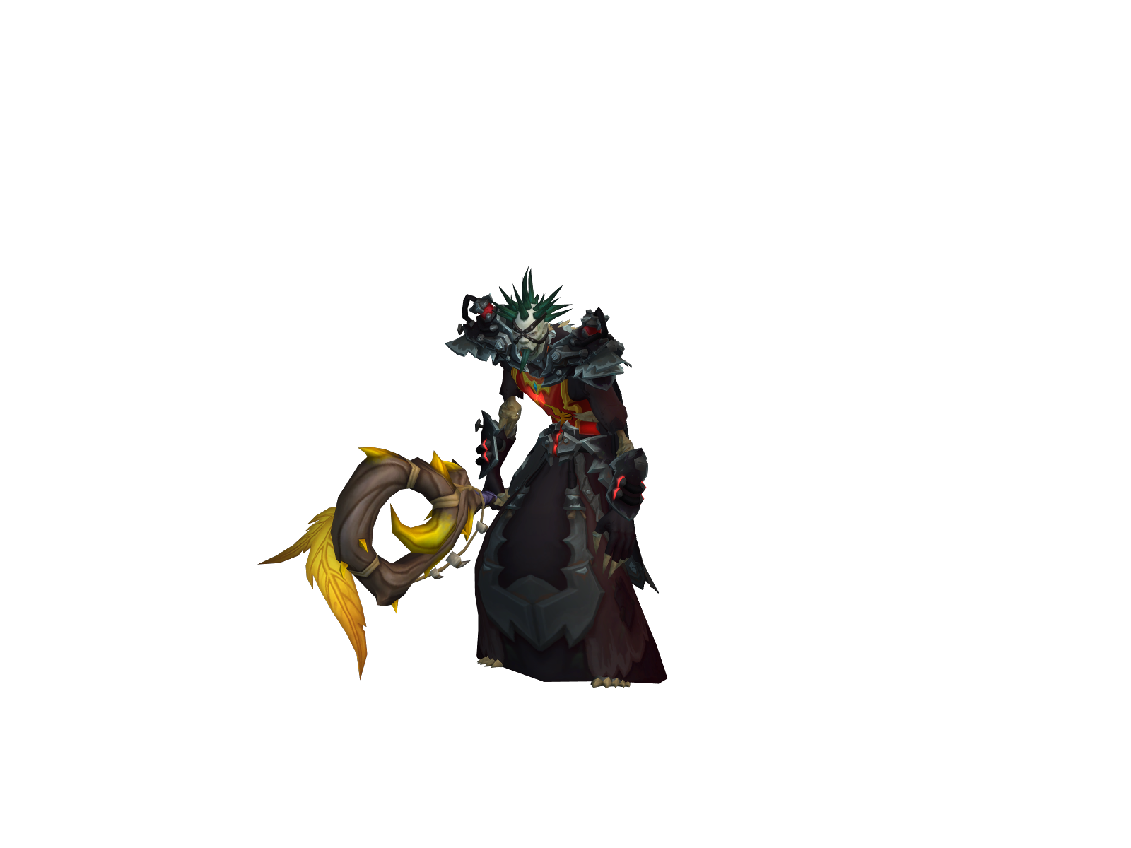 Goliâth 3D character render