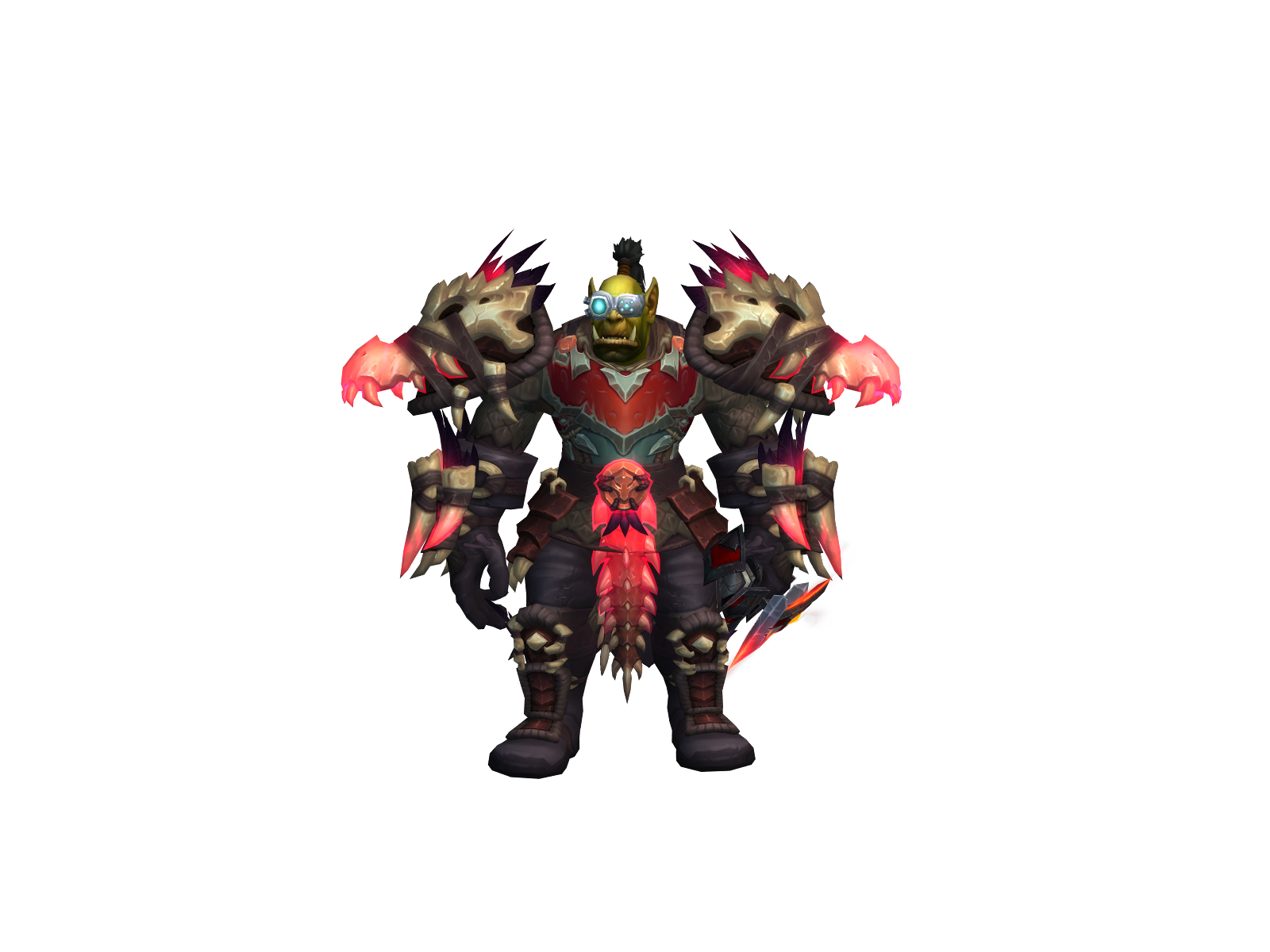 Raledis 3D character render