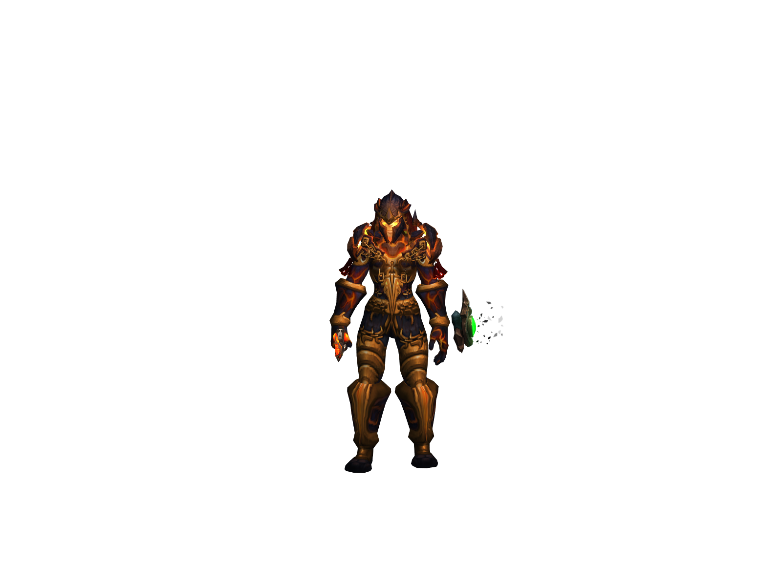 Goya 3D character render