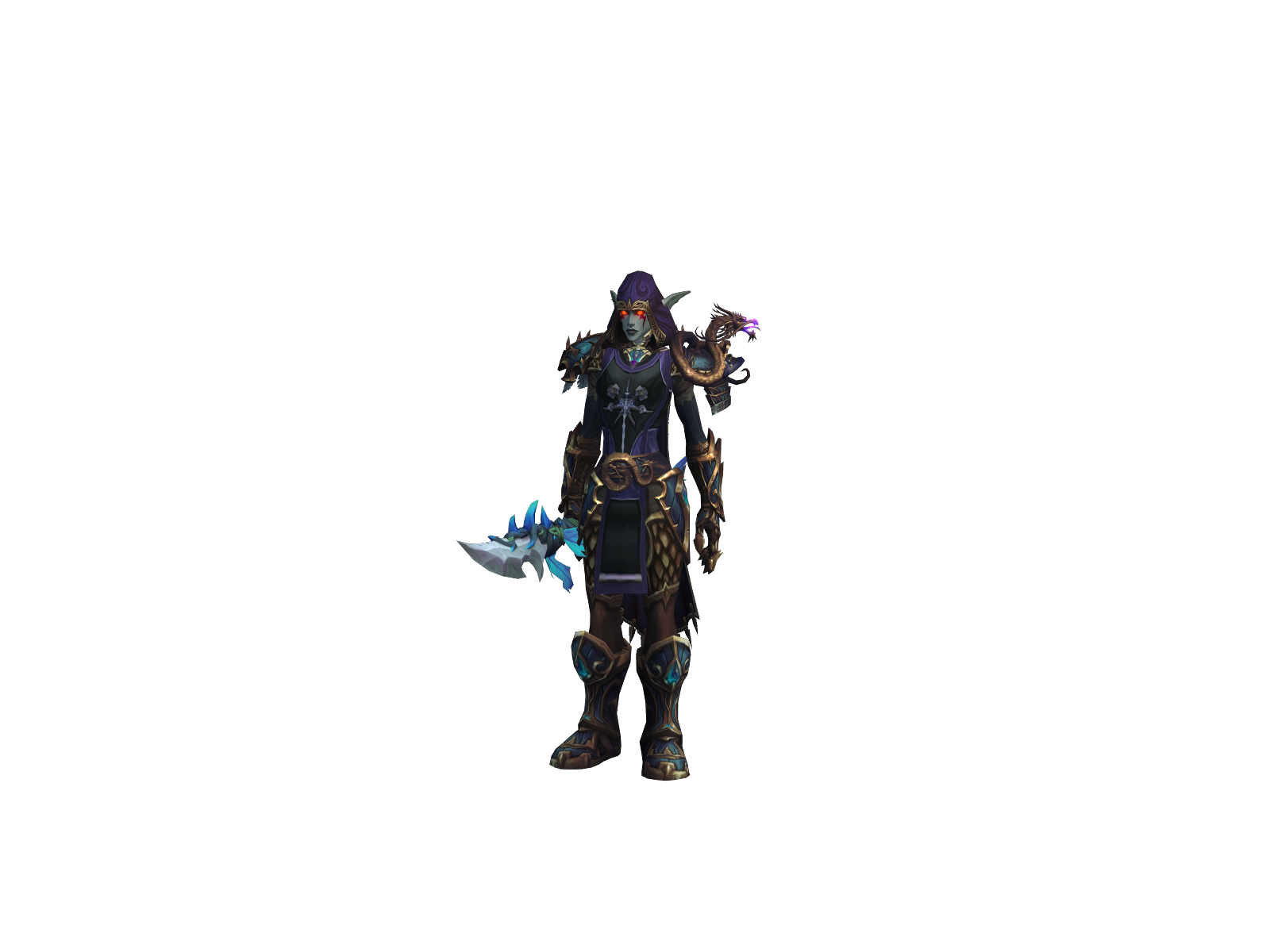 Saelym 3D character render