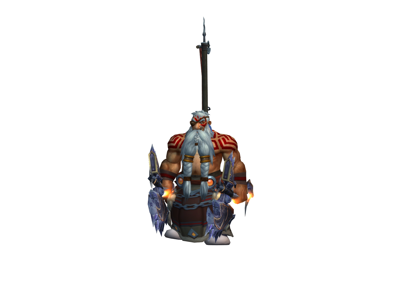 Hexer 3D character render
