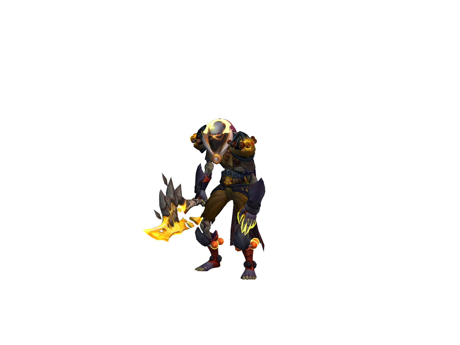 Chibroni 3D character render