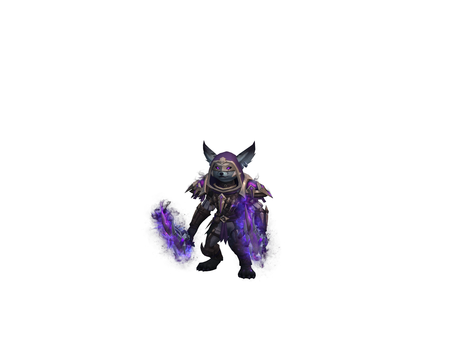 Kítsune 3D character render