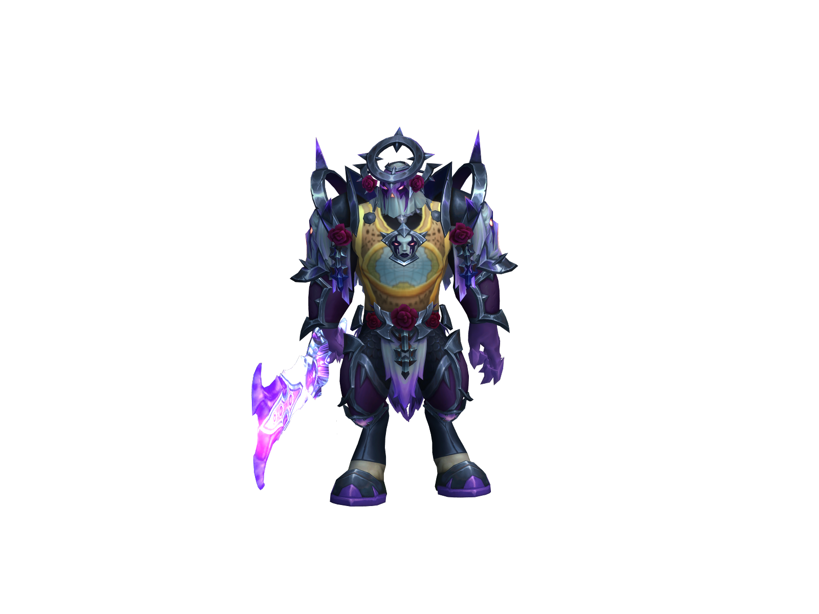 Dreadravens 3D character render