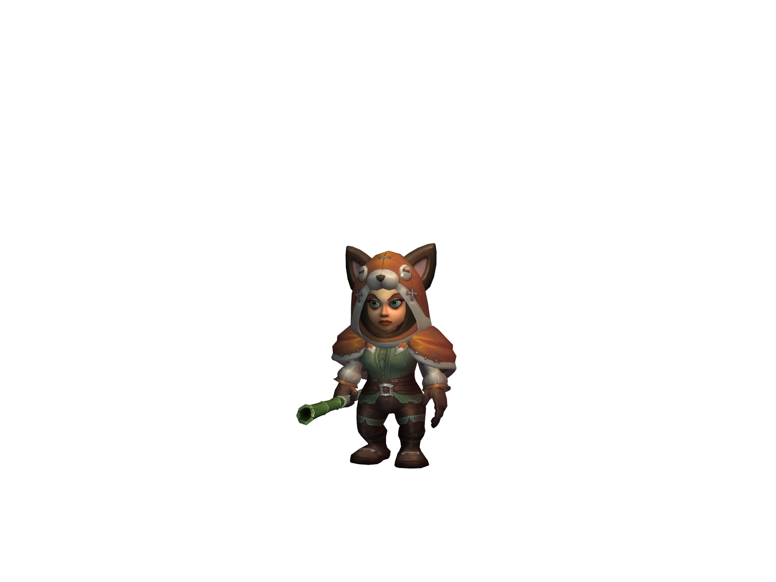 Fryem 3D character render