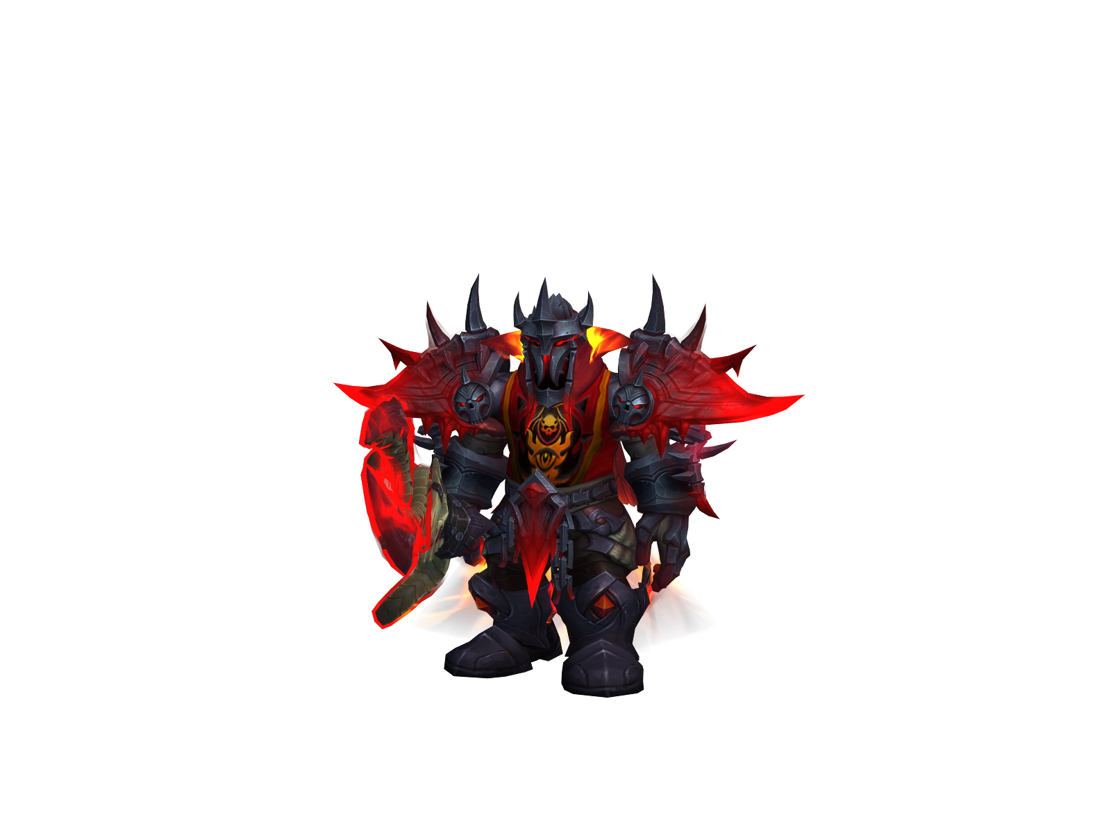 Unholyblade 3D character render