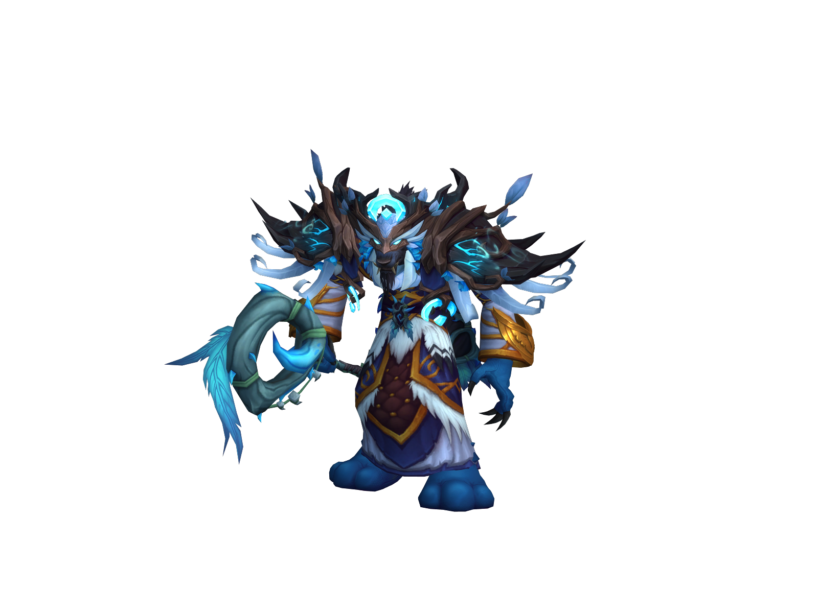 Pawzo 3D character render