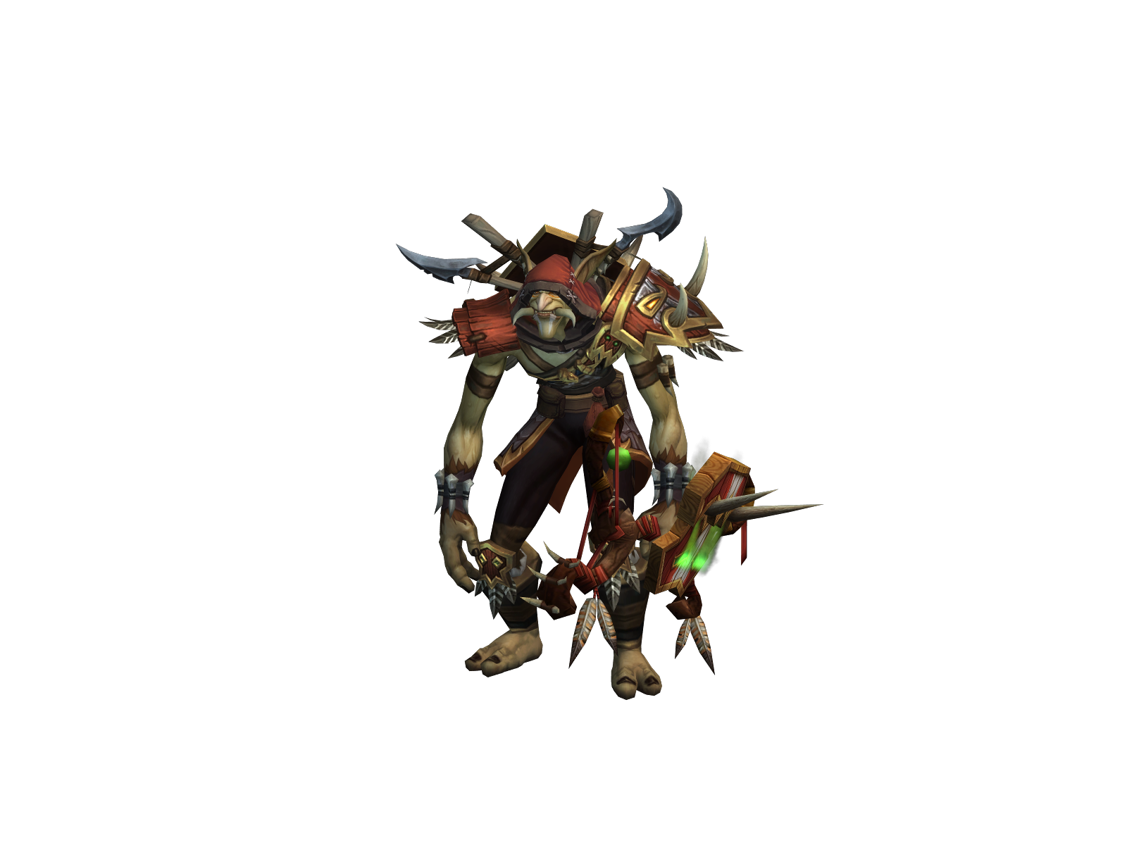 Drag 3D character render