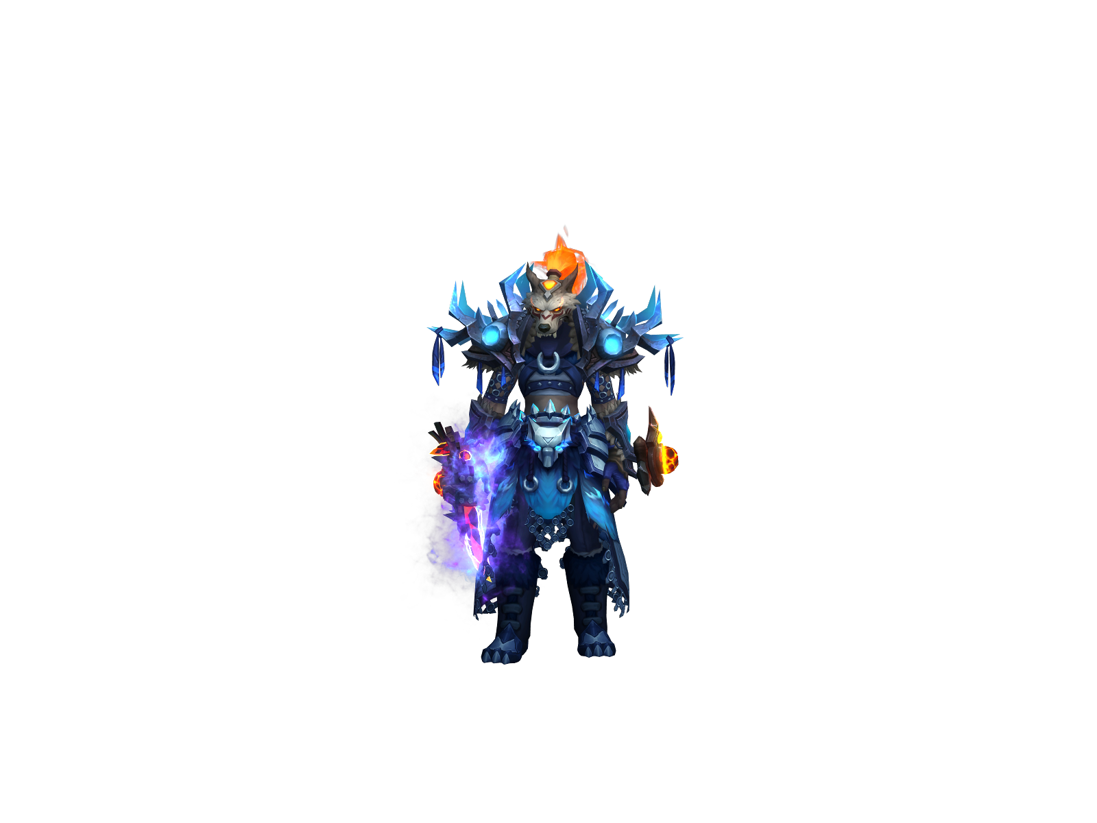 Peondashaman 3D character render