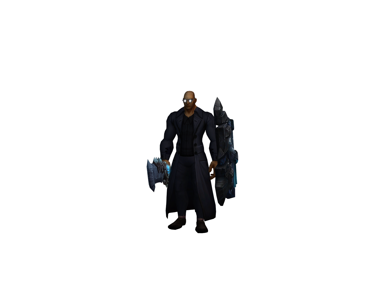 Derpydel 3D character render