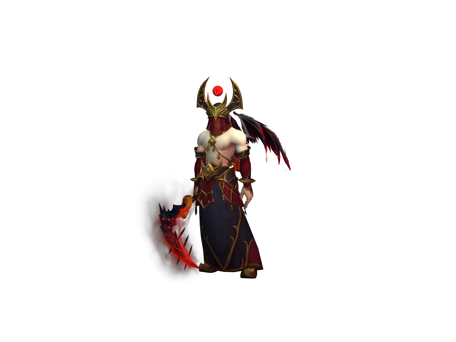 Nahilus 3D character render