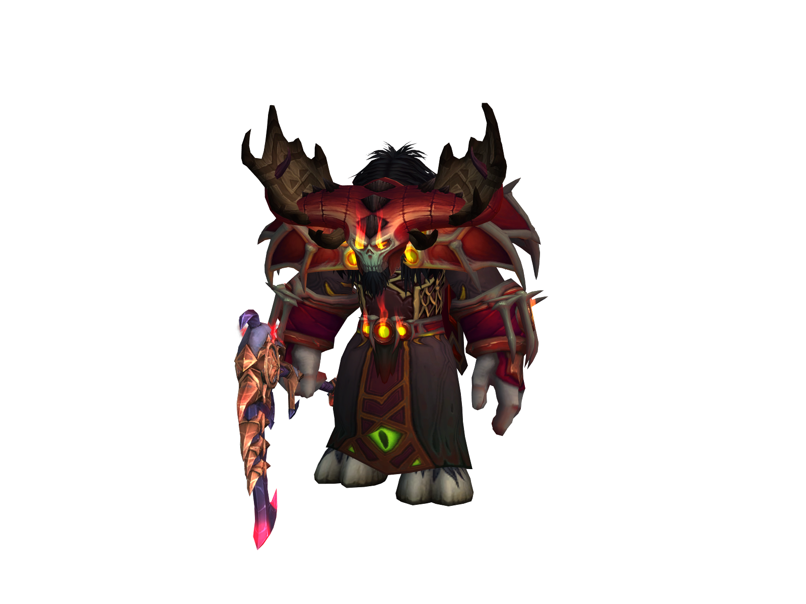Grimmantle 3D character render