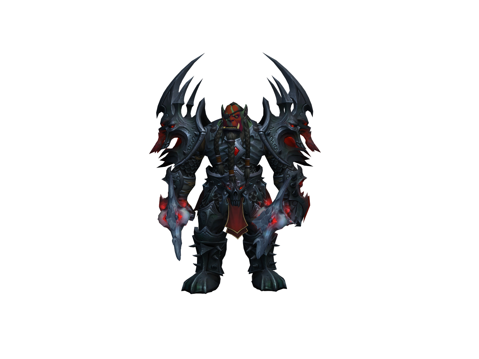 Azrog 3D character render