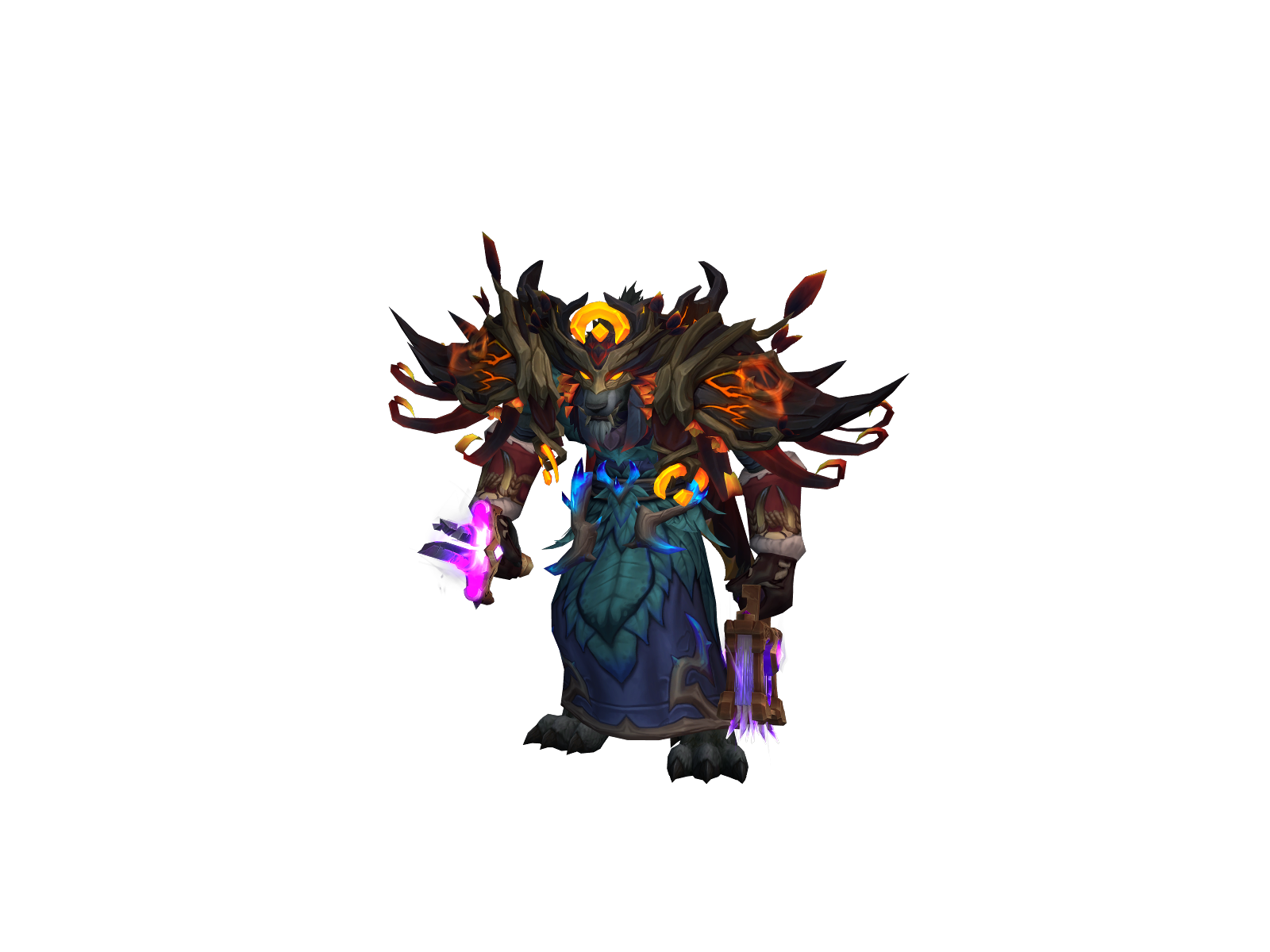Midmaxsum 3D character render