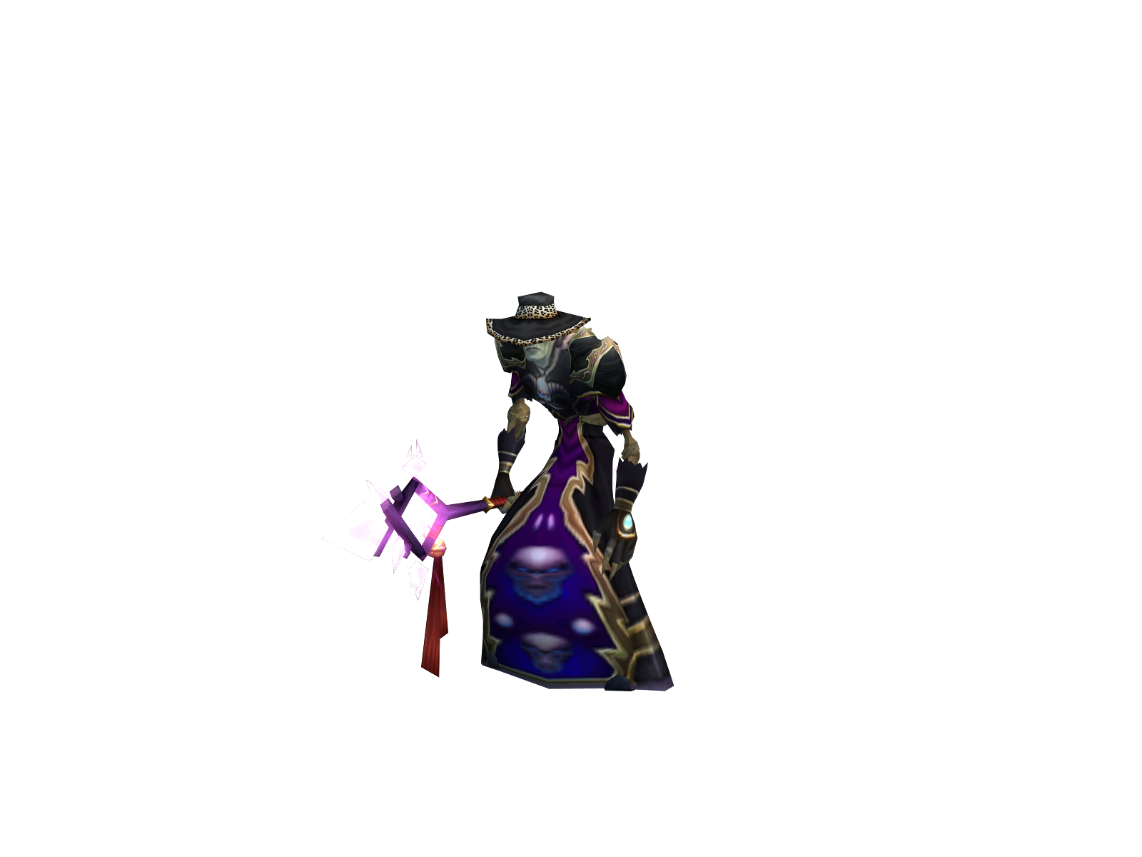 Vampiric 3D character render