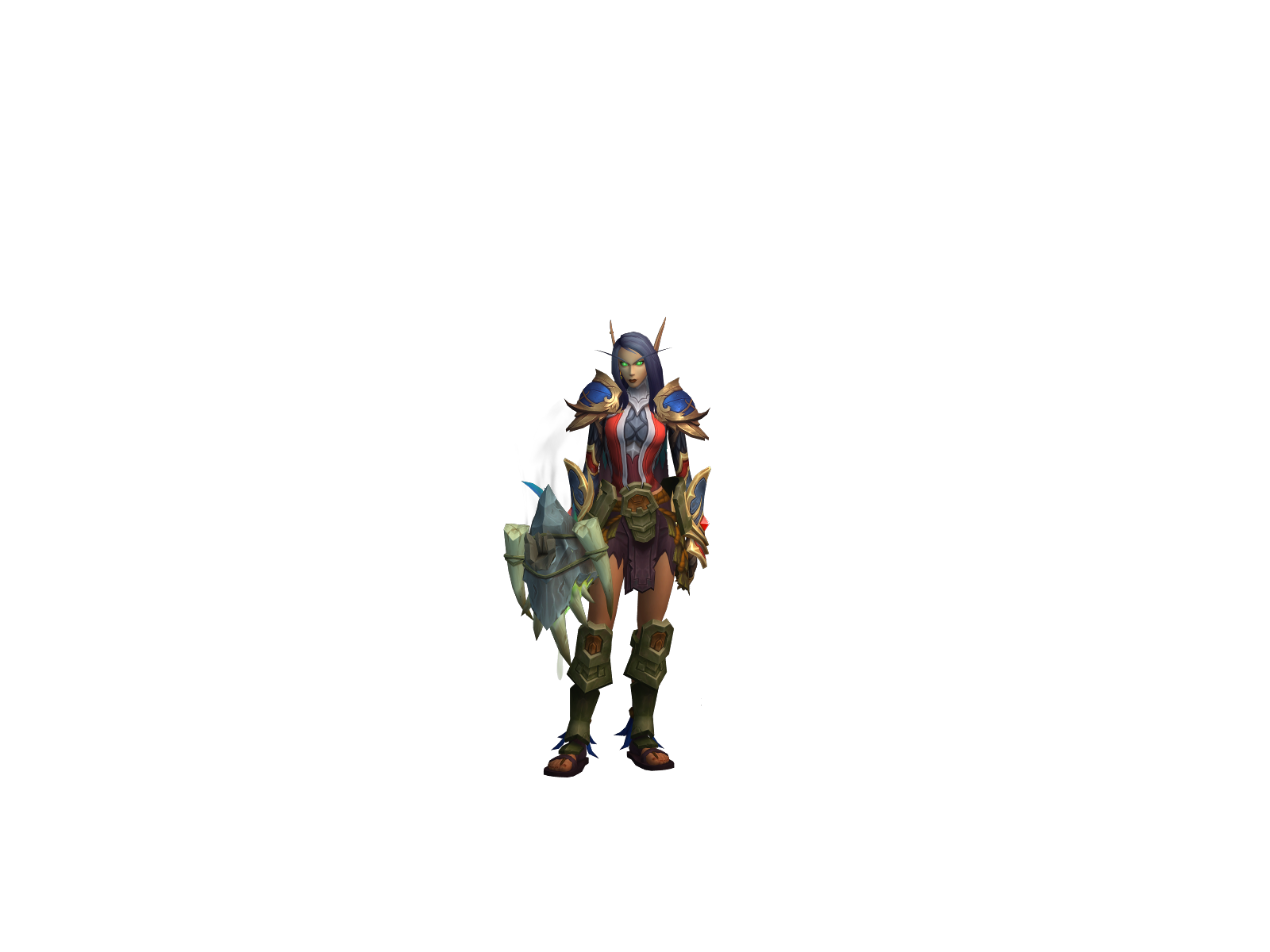 Msbear 3D character render