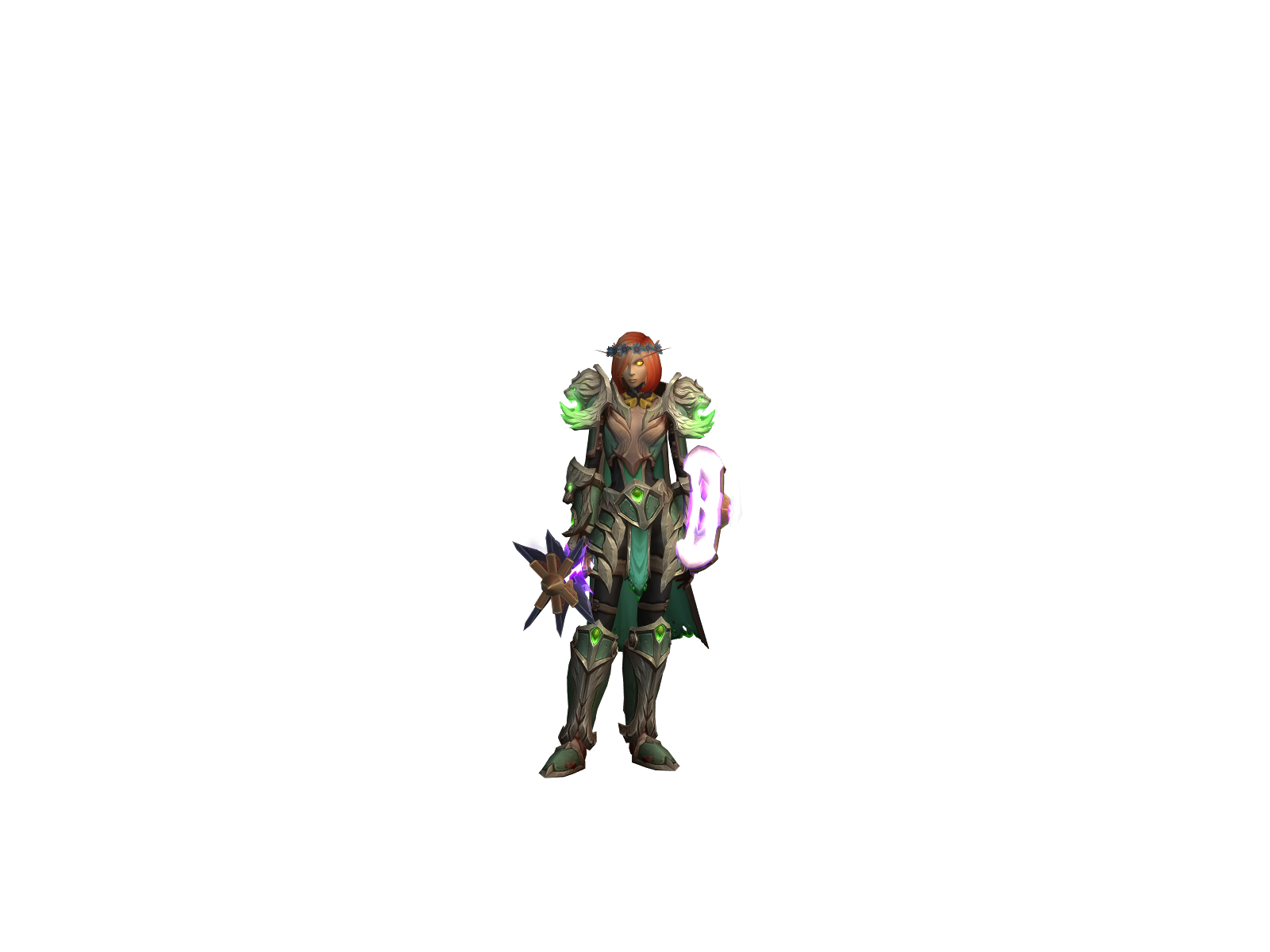 Bless 3D character render
