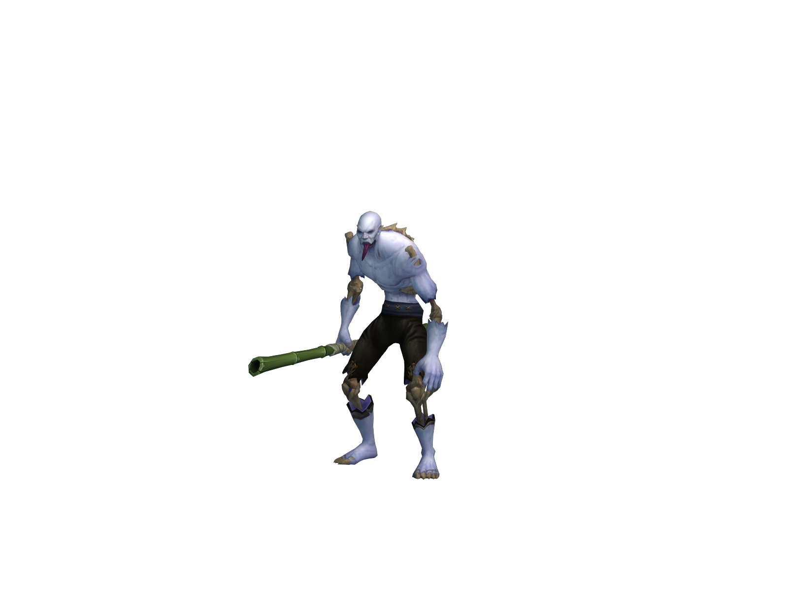 Slobbin 3D character render