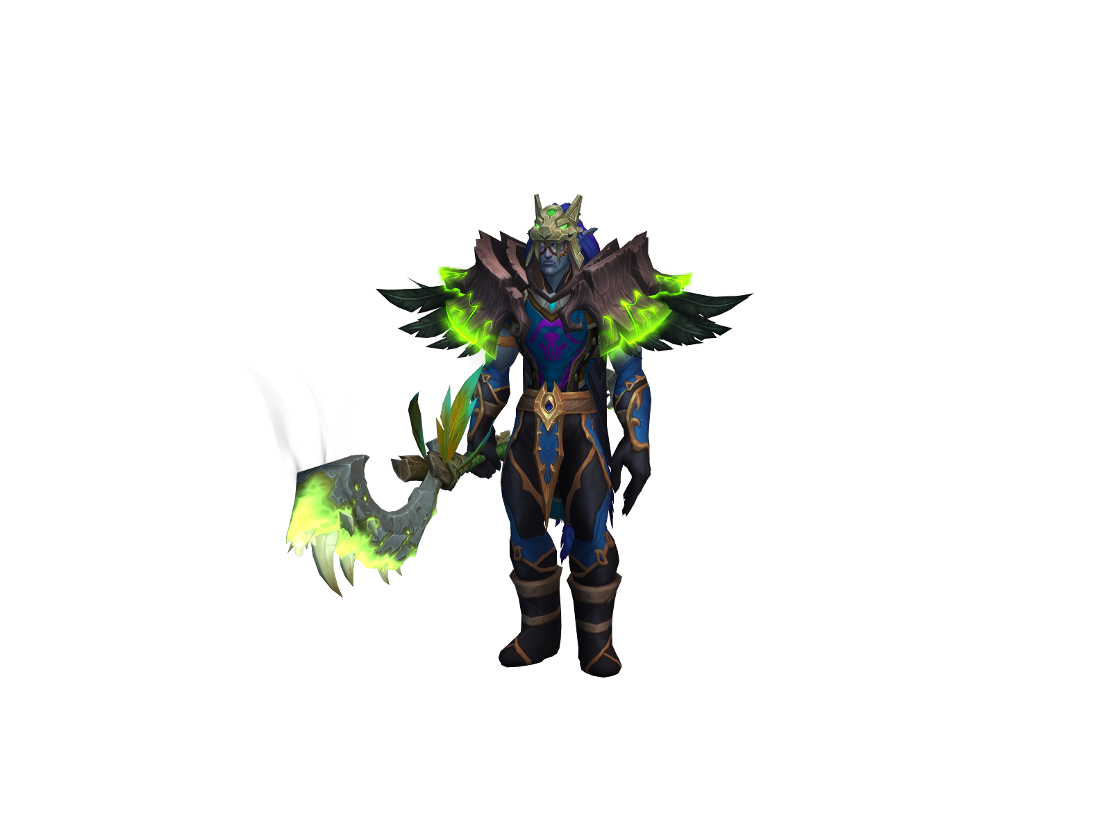 Liknchikn 3D character render