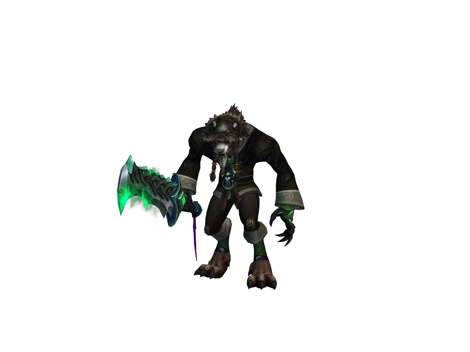 Judadiah 3D character render